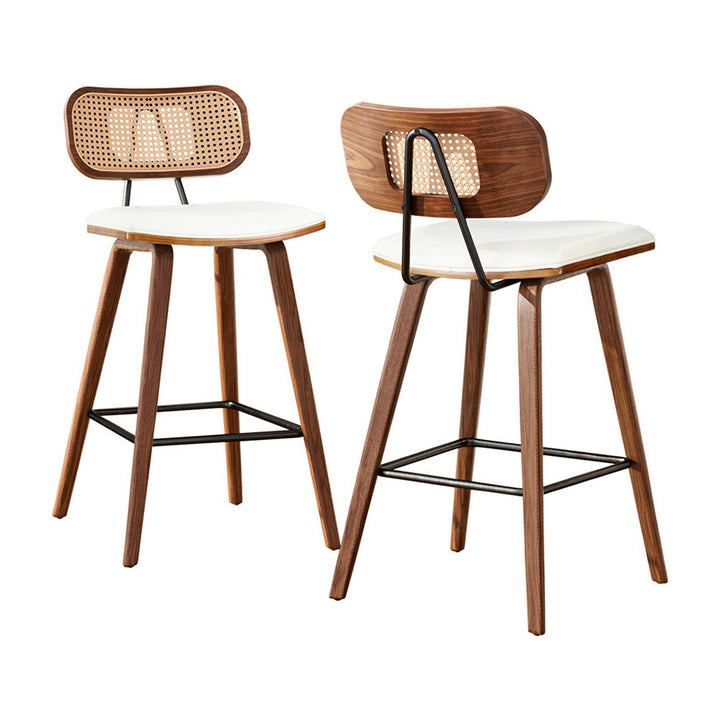 Sale - 2 x Rattan Bar Stools