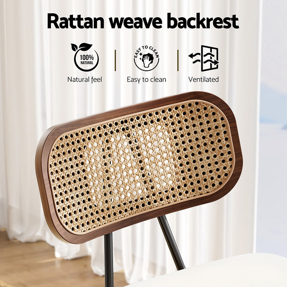 Sale - 2 x Rattan Bar Stools