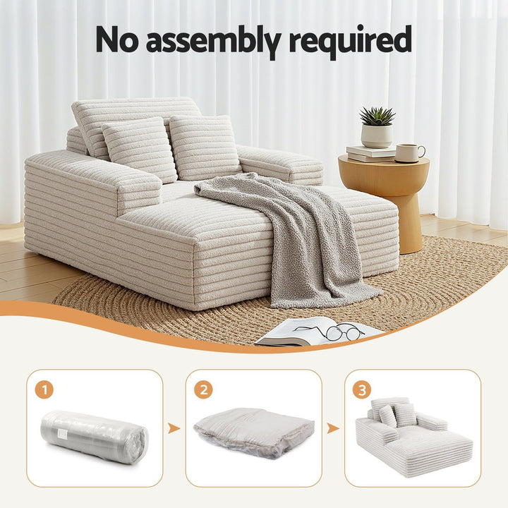 Super Comfy Sofa Bed Lounge Chair Recliner Couch Reading Chairs Sleeper Cloud Sofas Faux Fur Fabric