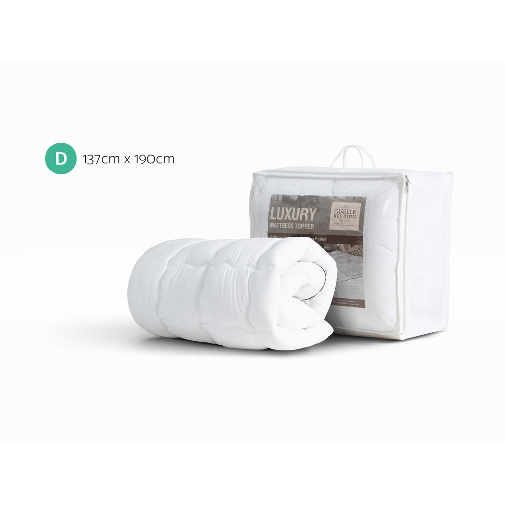Double Size Mattress Topper Pillowtop