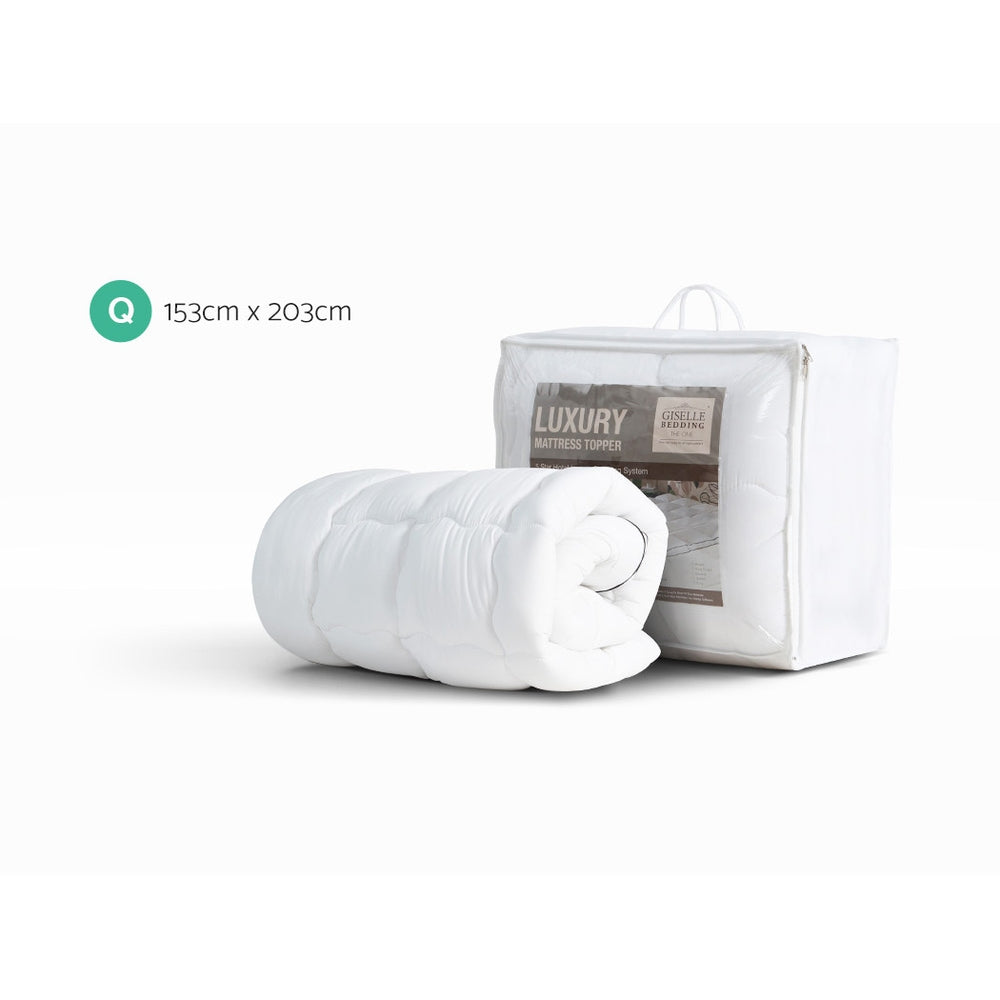 Queen Size Mattress Topper Pillowtop