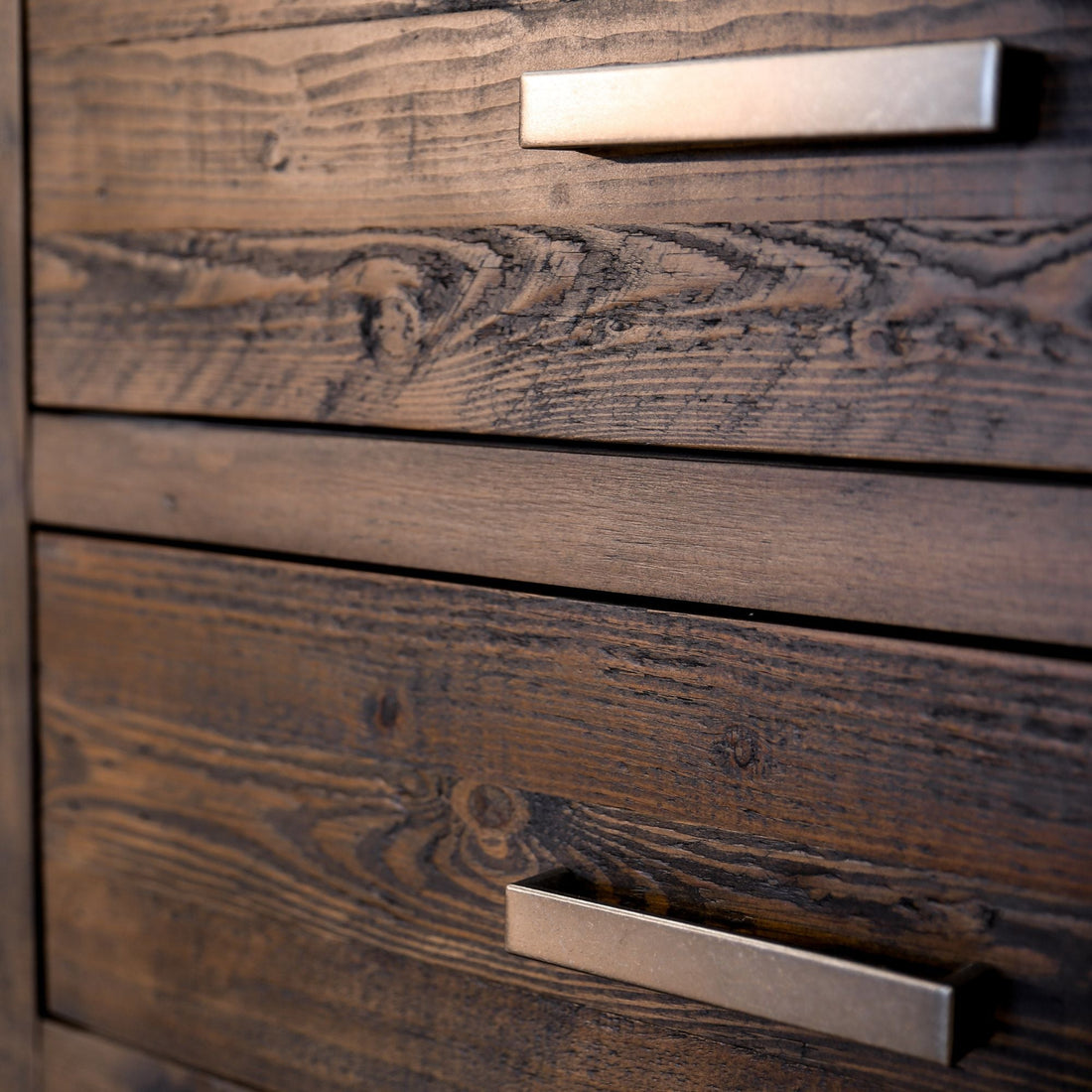 6 Chest of Drawers Solid Pine Wood Storage Cabinet - Grey Stone