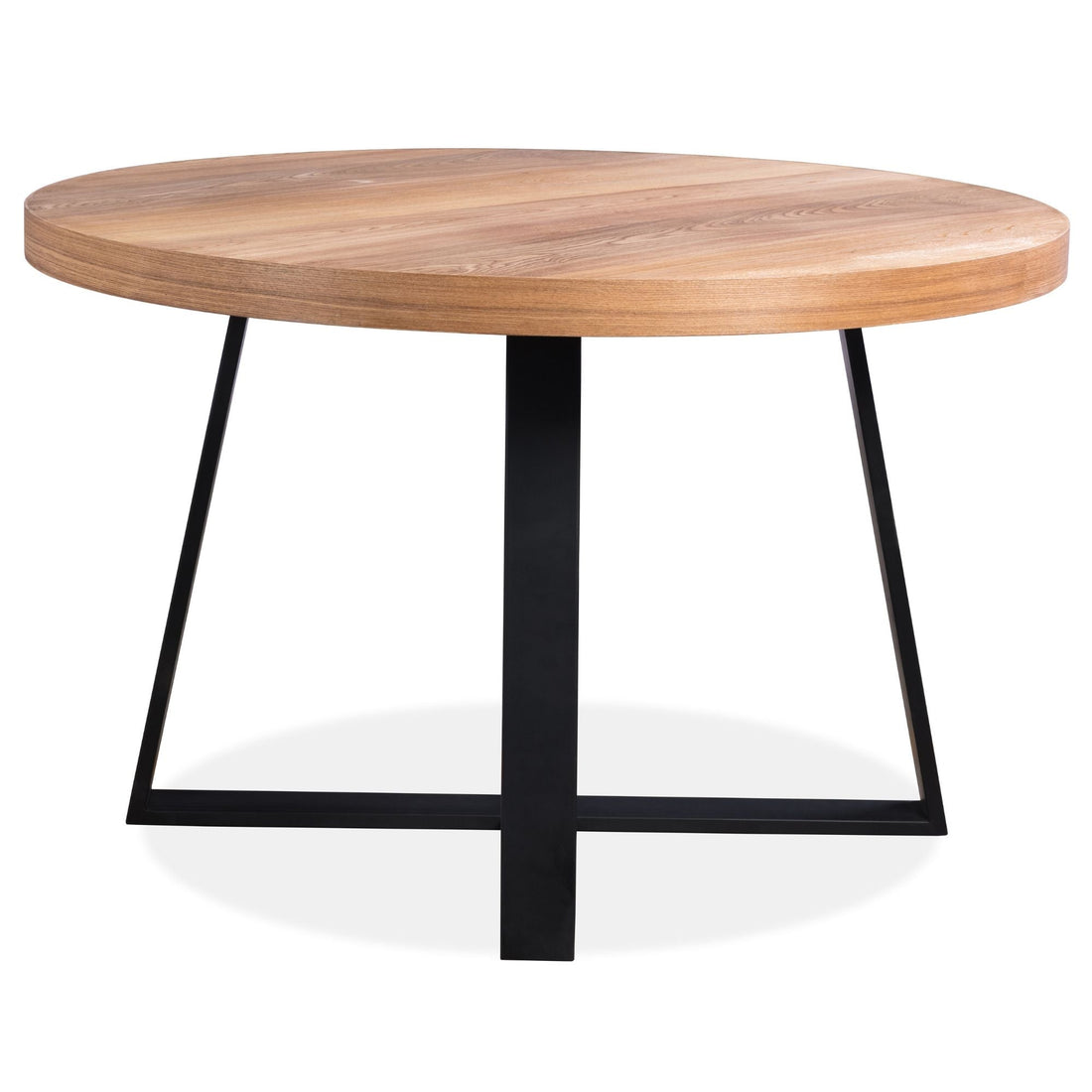 5pc 120cm Round Dining Table Set 4 Wishbone Chair Elm Timber Wood