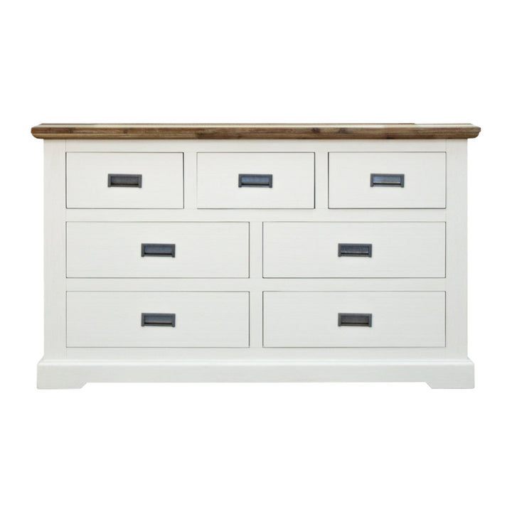 7 Chest of Drawers Solid Wood Storage Cabinet - Multi Color