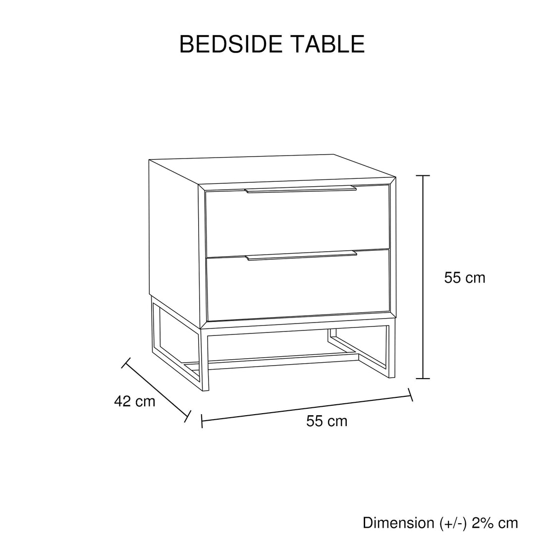 4 Pieces King Size Bedroom Suite made in Solid Wood