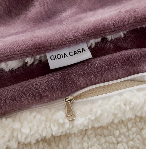 2-in-1 Teddy Sherpa Quilt Cover Set (Mve, Super King)