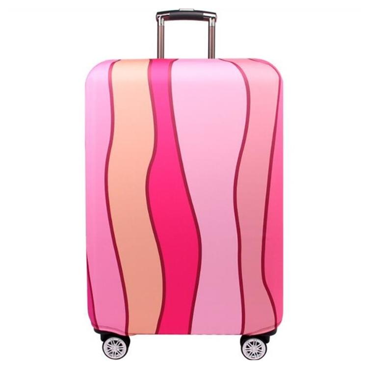 29-32 Inch Travel Suitcase Dust Covers - Elastic & Abrasion-resistant - Green Ripple